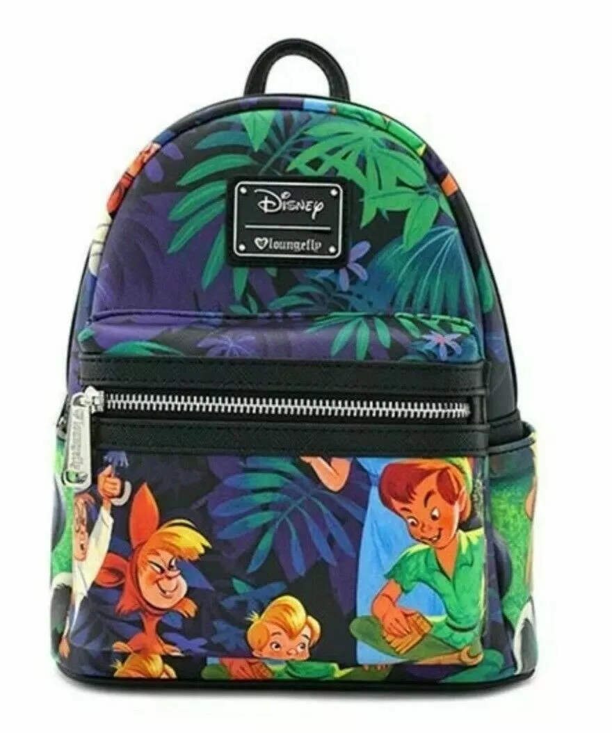 Loungefly Disney Peter Pan Scenes Mini Backpack In Hand Ships Now