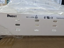 New, Panduit, F2X4WH6, Wire Duct, Narrow Slot, White,2.25 W X 4 D - Loose