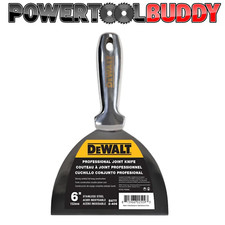 DeWalt Drywall Stainless Steel Jointing/Filling Knife 75mm 3”- 250mm 10”