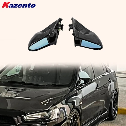 Aero Mirror Replacement For Mitsubishi EVO 10 X CZ4A 07-16 (LHD Only) KZ Carbon