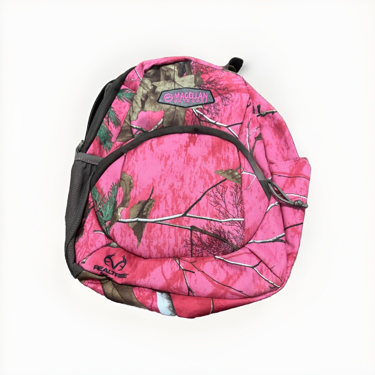 MAGELLAN Womens Girls Small Backpack Pink Camo Design