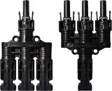 ALLPOWERS T Branch Connectors Solar Panel Parallel Connectors 1 to 3 Connectors