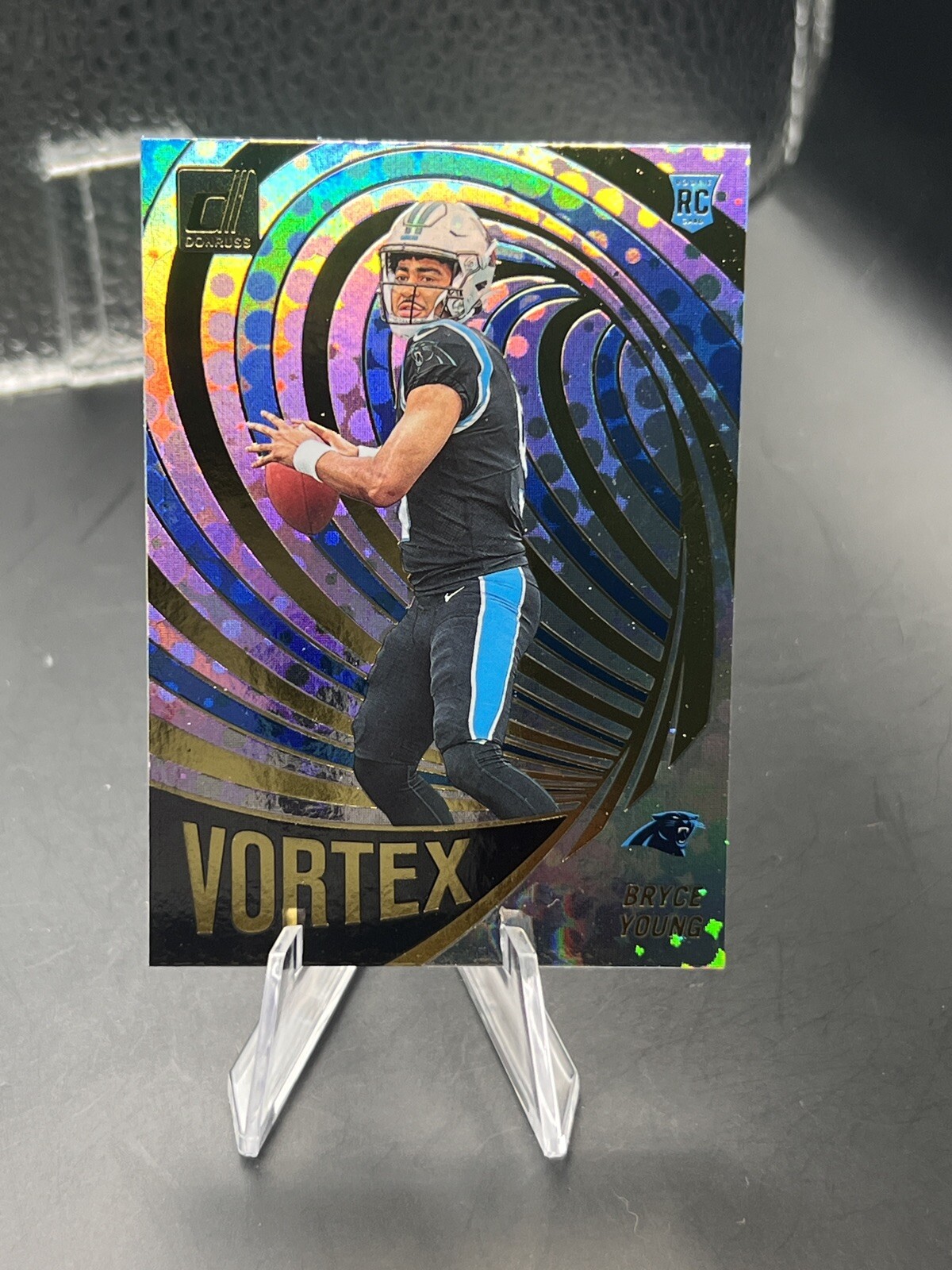 2023 Panini Donruss - Rookie Vortex #VOR-16 Bryce Young (RC) Panthers