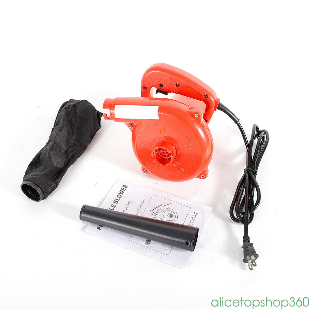 1000W Electric Operated Air Blower Dust Cleaning Computer Cleaner W/ Dust Bag