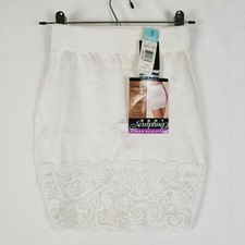 Vintage Vanity Fair Girdle Small Skinny Slip Second Skin Lace Shapewear 80s NOS