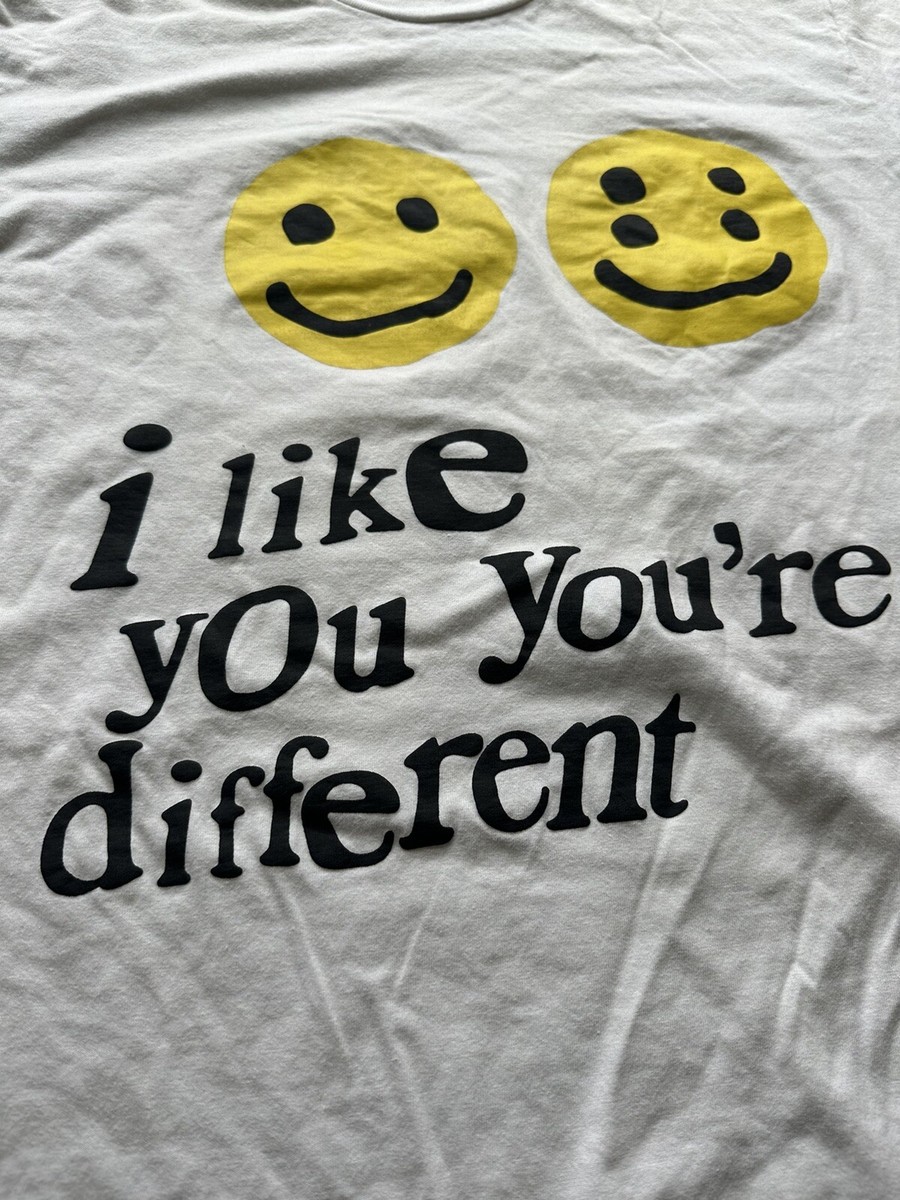 CACTUS PLANT FLEA MARKET CPFM XYZ I LIKE YOU YOU'RE DIFFERENT TEE