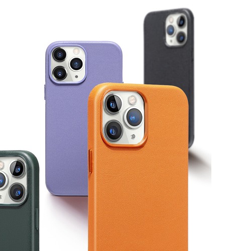Echtes Leder Magnetisch Magsafe1 Schutzhülle HandyHülle Für iPhone 14 13 Pro Max - Bild 2 von 17