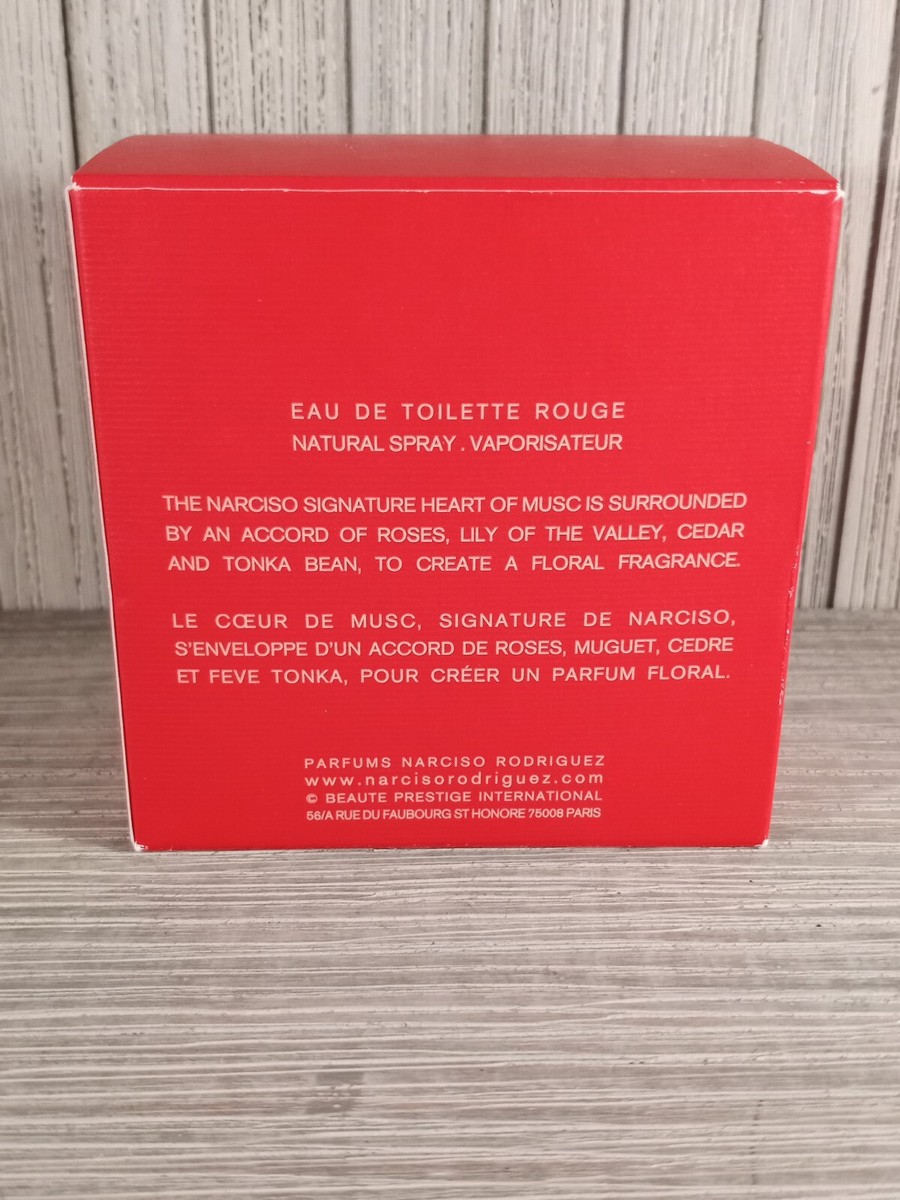 Narciso Rodriguez Rouge by Narciso Rodriguez for Women 1.0 oz EDT