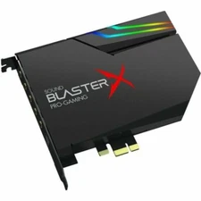 Creative Sound BlasterX Pro-Gaming 5.1 Channel Sound Card - Black