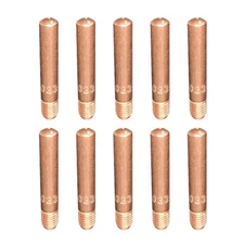 10-pk 14-23 .023" Contact Tips for Tweco #2 #3 #4 Linc. 200L 300 400 MIG Guns