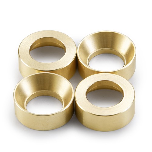 4/8x Brass Wheel Counterweight for 1:24 RC Car Axial SCX24 90081 AXI00001 / 2 - Picture 4 of 10