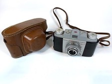 Vintage 1953 Kodak Pony 135 Model B 35mm Camera w/ Original Lens  Leather Case