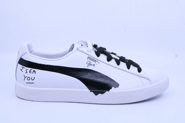 puma x shantell martin clyde mid sneakers