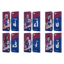 FC BARCELONA 2023/24 FIRST TEAM LEATHER BOOK CASE FOR APPLE iPOD TOUCH MP3