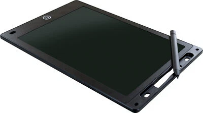 SCHWAIGER Schreibtafel LCD 10" Maltafel Zeichenbrett Kind Tablet mehrfarbig Notiz schwarz