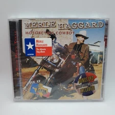 Merle Haggard: Live at Billy Bob's Texas, Motorcycle Cowboy W/ Rare DVD/CD, New!