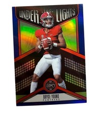 Bryce Young /35 RC Under the Lights Sapphire 2023 Panini Legacy RC SSP RARE!!