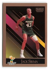 1990-91 SkyBox #166 Jack Sikma Milwaukee Bucks