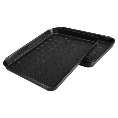 3pcs Shoe Tray For Entryway Small Boot Mat Trays Holder For Indoor