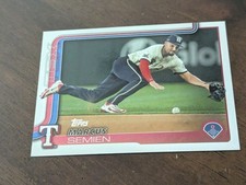 2025 Topps Series Two Baseball Marcus Semien Texas Rangers Card#383