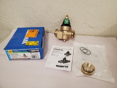 Watts 1 in. Lead-Free Brass FPT x FPT Pressure Reducing Valve (LFN45BU1 M1-1)