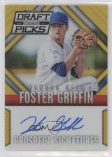 2014 Panini Prizm Perennial Draft Picks Gold 10/10 Foster Griffin #28 Auto 10k8