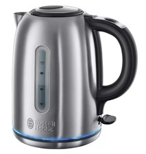 Image of Russell Hobbs 20460 Buckingham Quiet Boil Kettle 1.7L Brushed Stainless Steel 