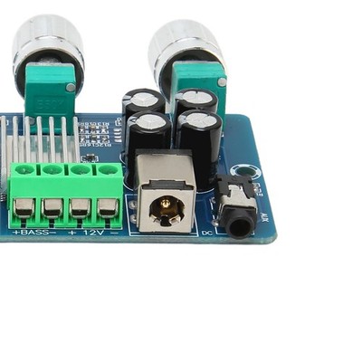 Digital Power Amplifier Board DC 12V 2.1 Channel Stereo Digital Subwoofer Po SAL