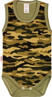 Body Strap Ramka Ohne ÄRmel, Moro Khaki, GrößE 62, Klekle