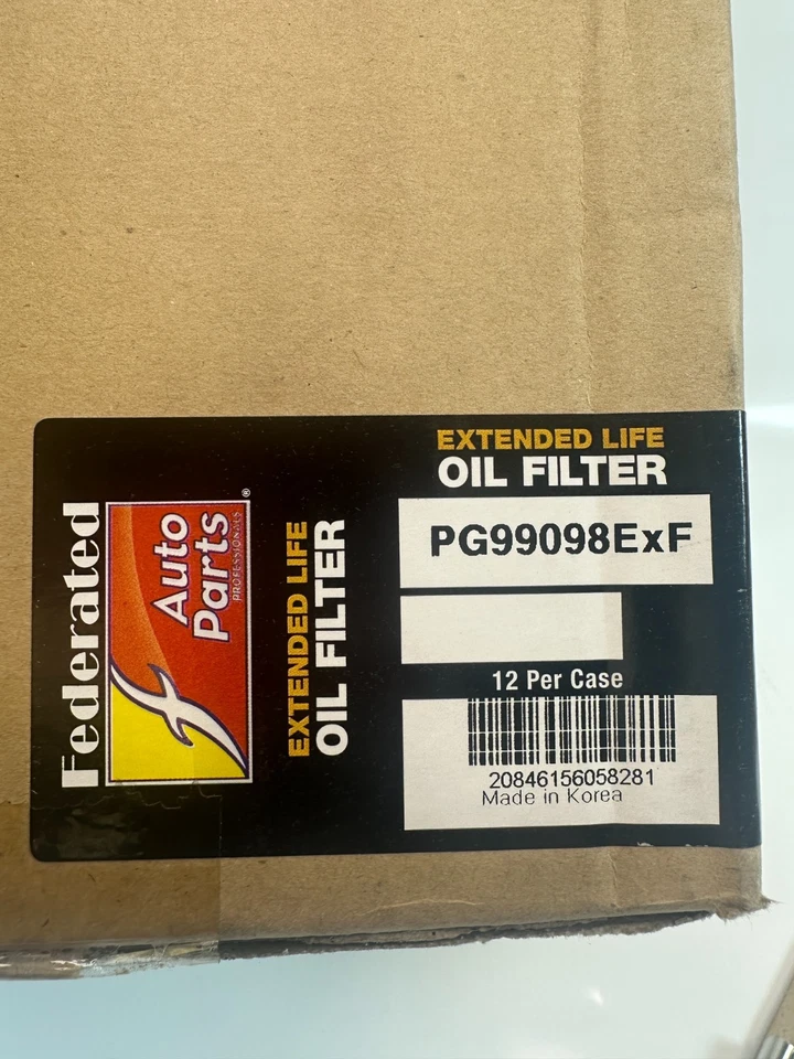 Federated Auto Parts PG99098ExF Extended Life Oil Filters Case of 12 filters - Image 2 of 4
