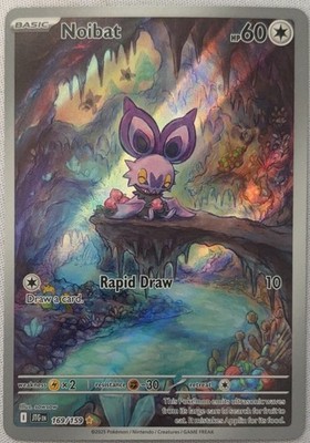 Pokémon TCG Noibat Journey Together Illustration Card 169/159