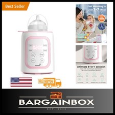 Automatic Baby Bottle Warmer - Quick, Efficient  Safe for Breastmilk or Formula