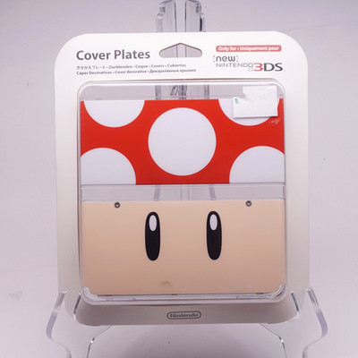 Official Cover Plates for New Nintendo 3DS Kisekae No. 020 - Red Mushroom NIB