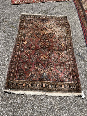 Antique Oriental Rug 3X5