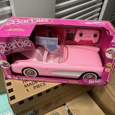 Mattel Hot Wheels Barbie the Movie RC Corvette Car - Pink HPW40 