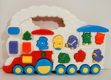 CHICCO ANIMAL TRAIN INTERACTIVE LEARNING,11 SOUNDS, MOVING WHEELS, BRIGHT COLORS