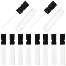 10 Pcs 2 ml Glass Perfume Sample Vials Refillable Mini Spray Bottle