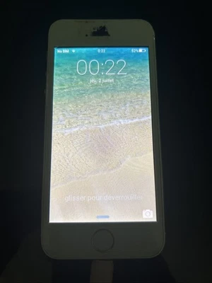 [HS] Apple iPhone 5S or - fonctionnel - Pour pièces - Photo 1/4