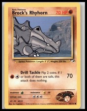 Gym Heroes #070/132 Brock's Rhyhorn (70)