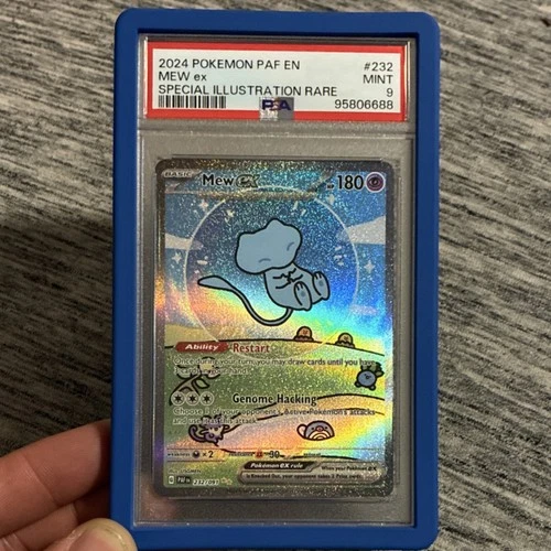 New ListingPokémon Mew ex Special Illustration Rare Holo SV: Paldean Fates 232/091 PSA 9