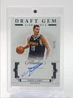 NIKOLA JOKIC 2020-21 FLAWLESS DRAFT GEM SIGNATURES BASE AUTO 25/25 Q4408