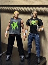 Rated RKO DX Randy Orton and Edge as Shawn Michaels and Triple H Custom Elites
