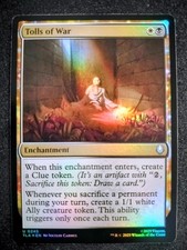 MTG Tolls of War Foil 0245 Avatar: The Last Airbender NM