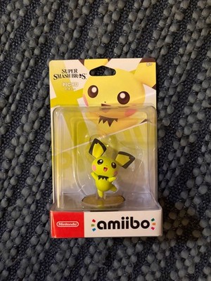 Nintendo Amiibo Pichu Super Smash Bros. US Version, New and Sealed