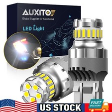 7443 LED Reverse Backup Light Bulbs White For 2018 2019 2020 2021 Ford F150 F250