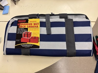 Profound Products Insulated Upgraded Wet Pack Carrier. 32-12 Oz Can Capacity. 