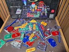 Elenco Snap Circuits Light Kit  Parts Lot Electronic Modules Wires Switches