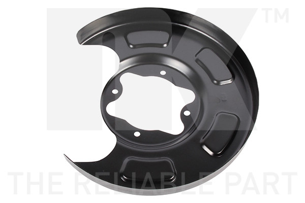 Déflecteur de disque de frein NK 233506 en acier noir pour berline KIA Picanto