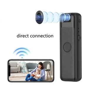 Caméra de poche Enregistreur vidéo portable Clip-dos portatif Caméra haute définition