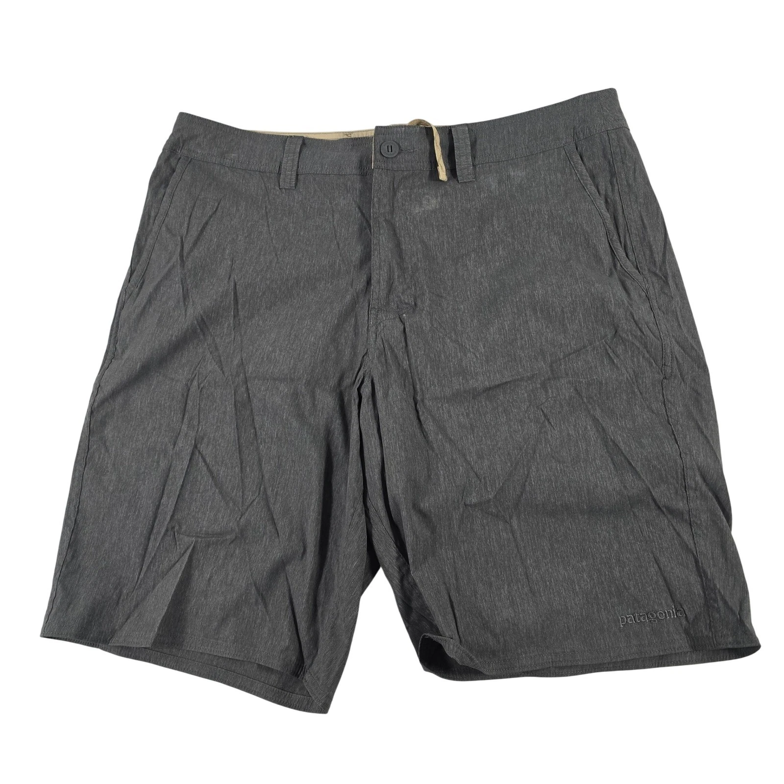 Patagonia Mens Hybrid Shorts Charcoal Grey Heather Size 36 Quick Dry Hiking Surf
Opens in a new wind